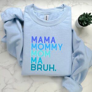 NEW Cozy MAMA Crewneck Sweatshirt - Size L, Unisex fit